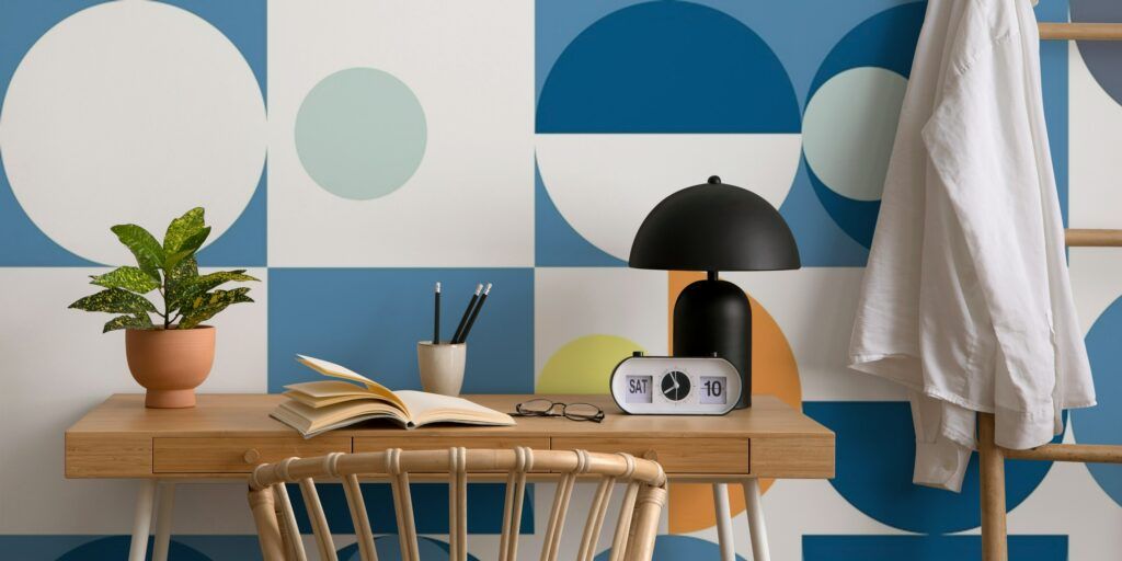 Mid Century Bauhaus Design Serene Tones
