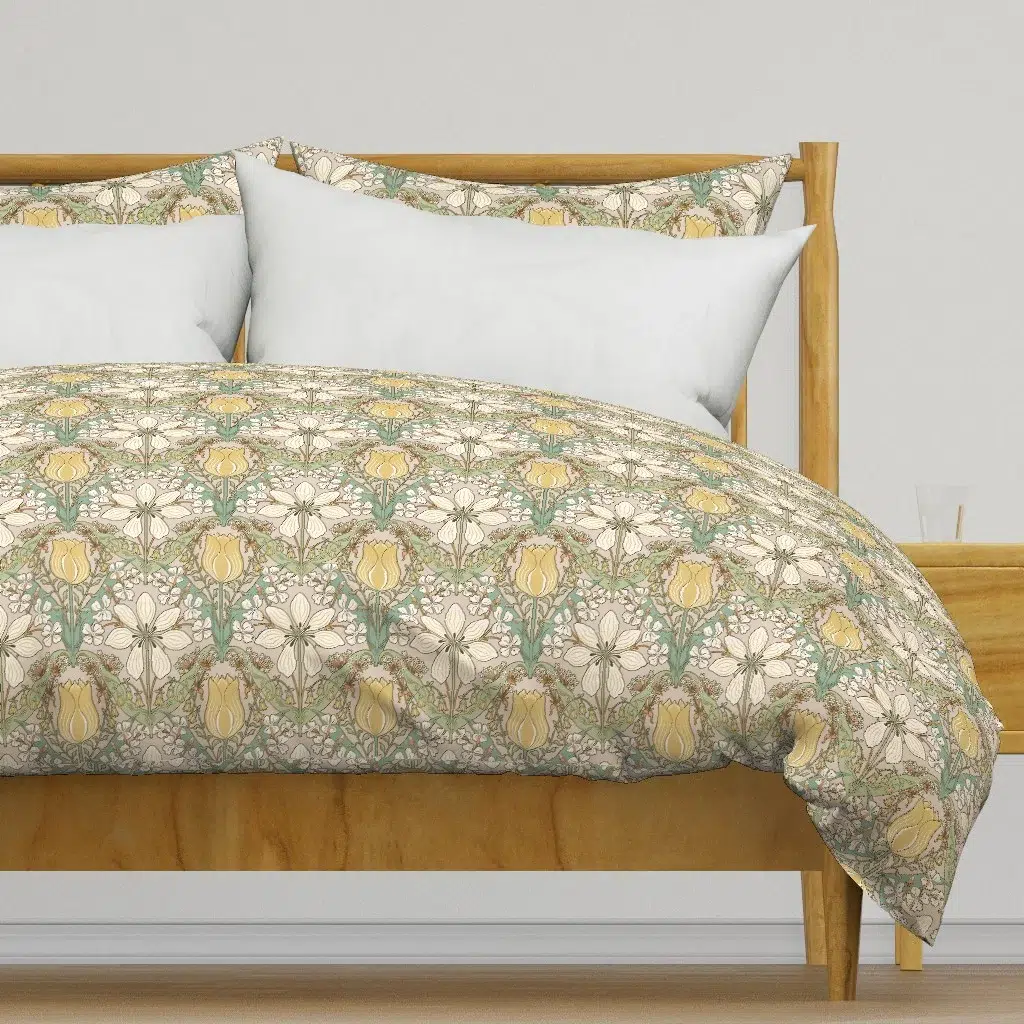 Belle Epoque Botanical número 02 en home textile disponible en Spoonflower