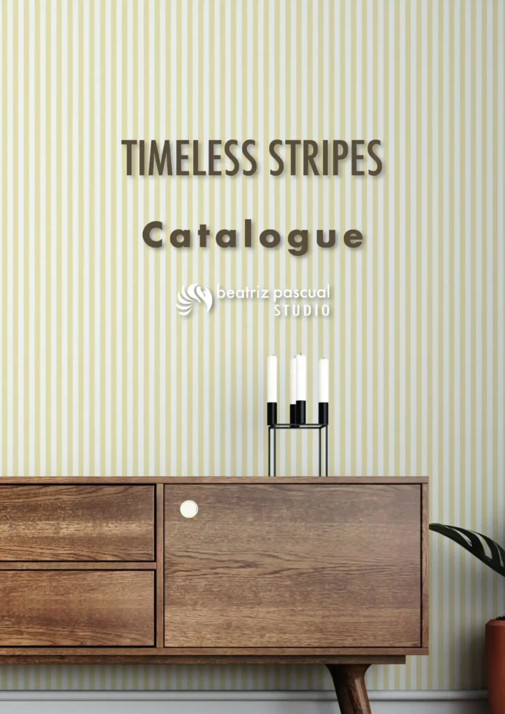 Catalog with striped designs | Beatriz Pascual Studio